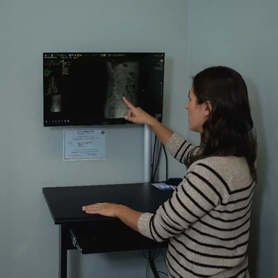 Chiropractor Amherst NY Ashley Gleason-Giancola X Ray